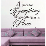 1pc Inspirational Wall Stickers, Motivational Wall Decals, Peel And Stick Vinyl Wall Quotes Stickers, Removable Positive Saying Word Decal For Bedroom Office School Classroom
