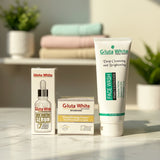 Gluta Facewash 100ml & Gluta Serum 30ml Deal – Skin Brightening, Anti-Aging, Deep Cleansing & Nourishing Skincare Combo