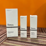 The Ordinary Essentials Collection: Glycolic Acid 7% Toning Solution, Niacinamide 10% + Zinc 1%, and Hyaluronic Acid 2% + B5 Hydration Set