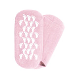 Reusable Silicone Spa Gel Socks For Dry Feet And Cracked Heel Treatment – Moisturizing Hydrating Softening And Skin Smoothing Overnight Foot Care