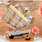 Glamour Glow 6 Steps Complete Whitening Facial Kit - Best Quality