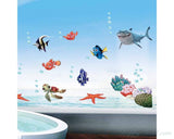 Ays617 Finding Nemo Among Colorful Coral Reef Under the Ocean Wall Decal