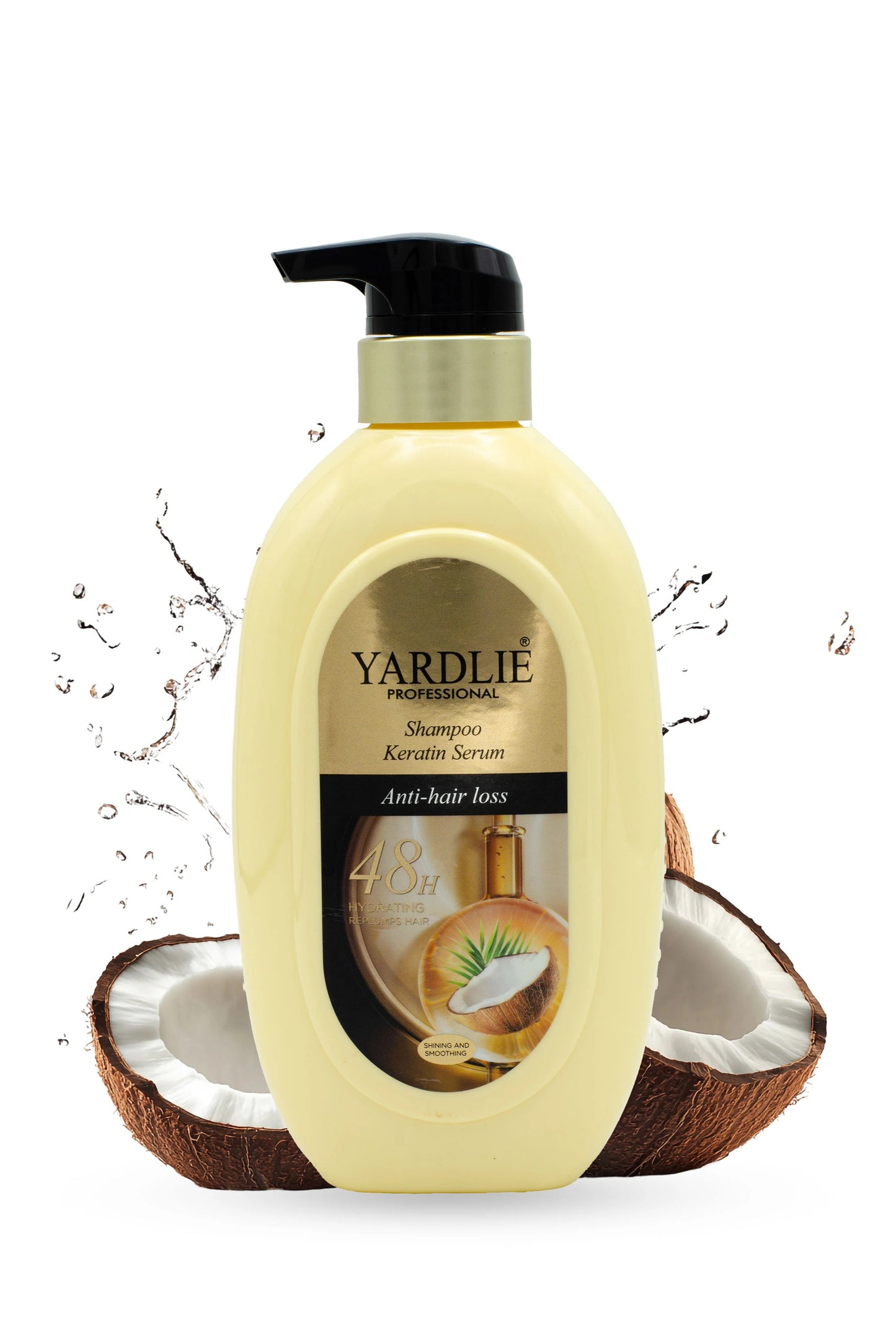 Yardlie Keratin Serum Shampoo | Professional 2?in?1 Care | Anti?Hair Loss & Anti?Dandruff |