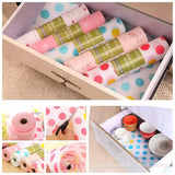 Kitchen Polka Foamic Sheet – 45x300 Waterproof, Oil Resistant Decorative Wall And Counter Covering (Random Design)