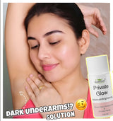 Organa Touch Fresh &amp; Natural Underarm Whitening Cream Private Glow Advanced Brightening (100ml)