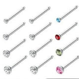 10 pcs Random design Hot Selling Piercing Nose Ring MultiColor  new design