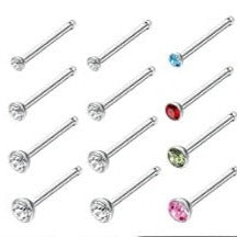 10 pcs Random design Hot Selling Piercing Nose Ring MultiColor  new design