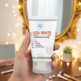 Gluta White 100% Natural Skin Brightening Face Wash – 120ml Gentle Cleanser for Radiant Skin