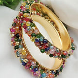 Fancy Pearls Design Bangles Set for Girls/Women