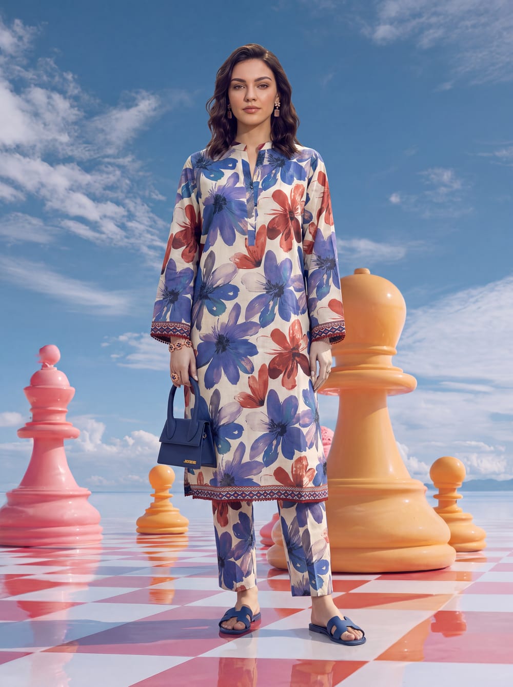 ELAYA Midsummer Premium Cambric Bold Print 2Pc