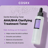 COSRX AHA/BHA Clarifying Treatment Toner | Gentle Exfoliating & Pore-Refining Korean Toner – Imported