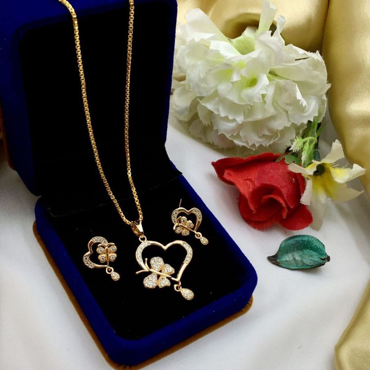 Necklace pendant Earrings Ethiopia wedding bridl jewelry sets for women