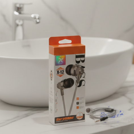 X?Star Earphones | Random Colour & Design | Clear Sound | Comfortable Fit