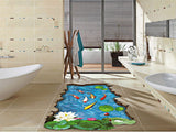 Ready Wall Stiker 60X90 Xh9219 Fish Lotus Pool Walstiker Wallsticker -Berkualitas
