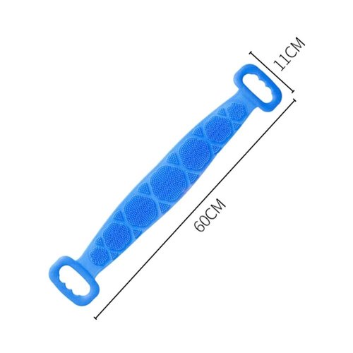 Double Side Bath Towel Scrubber (Random Color)