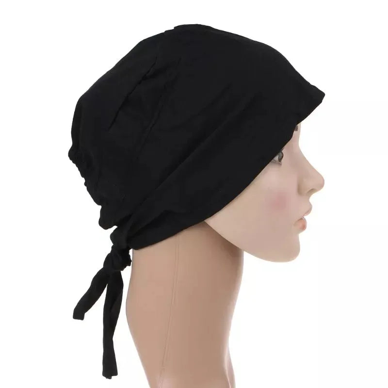 pack of 2 inner hijab cap Muslim Inner Hijab Cap / Muslim Women Plain Hat Islamic Inner Caps Head wear Under scarf Hijab