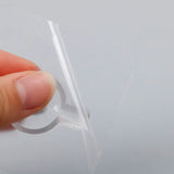 (1pcs) Adhesive Screw Sticker Hook Heavy Duty Stick on Door Nail Free Screw Non-Trace No Drilling Nail Self Waterproof Adhesive Hanging Nails Hooks Holders Multifunctional Use