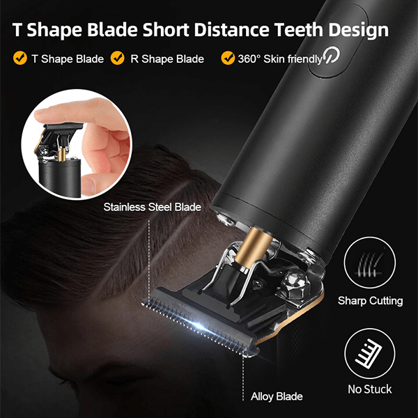 Nikai Professional Hair Trimmer NK-2598 Hair Trimmer Machine For Men | Men Hair Trimmer | Metal Body | Golden Color ( Original )