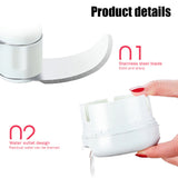 MINI FOOD CHOPPER  Powerful Meat Grinder Hand-power Food Chopper Mincer Mixer Blender Chop Meat Fruit Vegetable Nuts Shredder