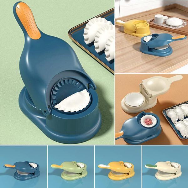 2 In 1 Dumpling Maker | Samosa Maker without Box (Random Color)