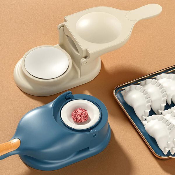 2 In 1 Dumpling Maker | Samosa Maker without Box (Random Color)