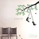 Vinyl wall decal - Swing dm570170 size 50x70