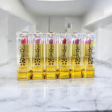 Matte Velvet Lipstick Set Of 6 – Richly Pigmented Shades Of Pink With Soft, Creamy Texture And Long-Lasting Wear For Elegant And Bold Lips