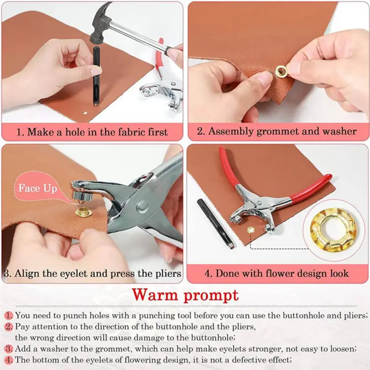 Metal Hand Press Tich Button Machine without Button