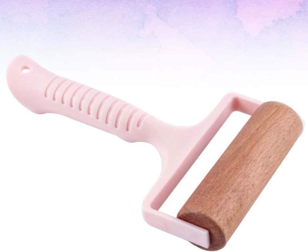 2pcs Wooden Rolling Pin for Baking – Hand Push Dough Roller with Non-Stick Surface, Lightweight &amp; Kid-Friendly