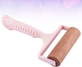 2pcs Wooden Rolling Pin for Baking – Hand Push Dough Roller with Non-Stick Surface, Lightweight &amp; Kid-Friendly