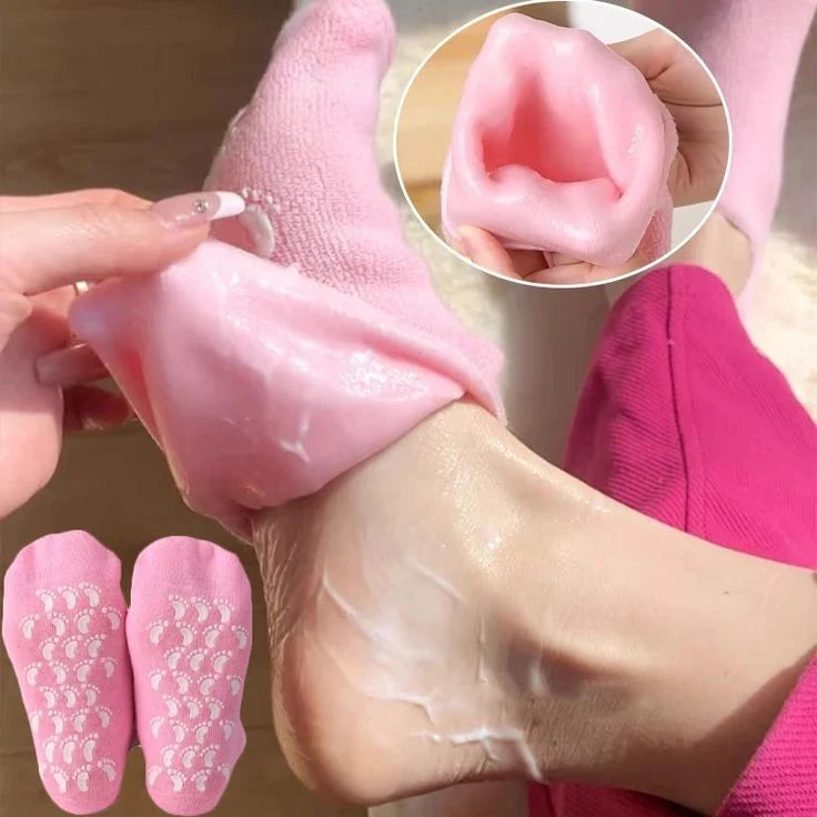 Moisturizing Spa Gel Socks | Silicon Socks For Women | Foot Care Spa Gel Socks