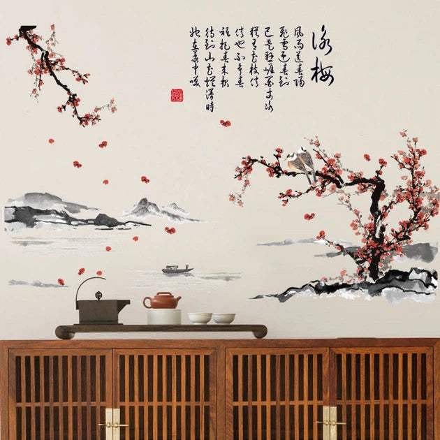 Interior wall sticker Choyo SK9135 Charming Japan size 60x90