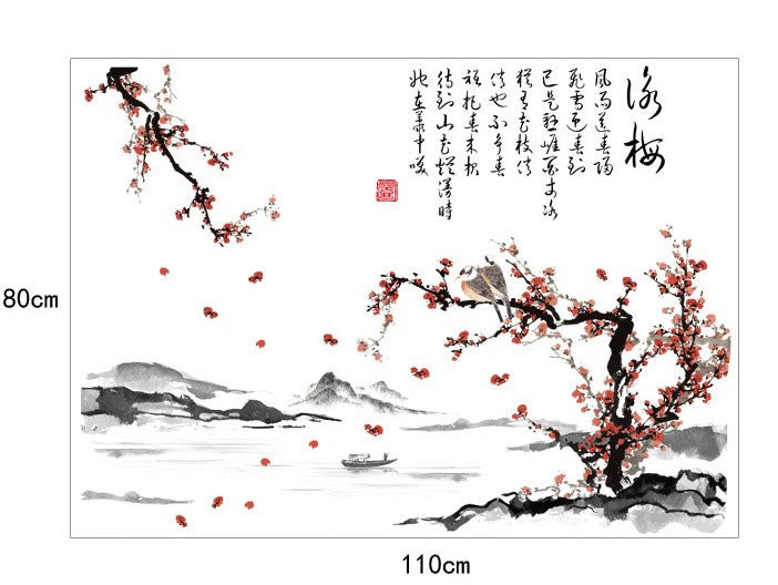 Interior wall sticker Choyo SK9135 Charming Japan size 60x90