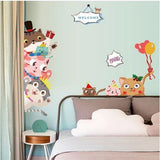 Wallsticker Welcome Cat size 60x90 sk9355  Stiker kids Sticker