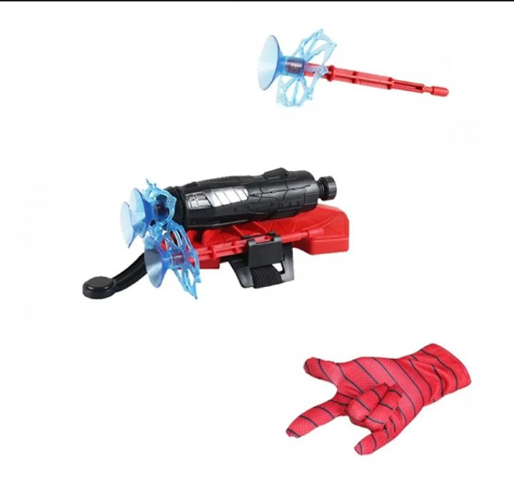 Spider Man Shooter Gloves Toy For Kids – Fun Role Play Web Launcher With Bullets And Launcher Set For Boys And Girls