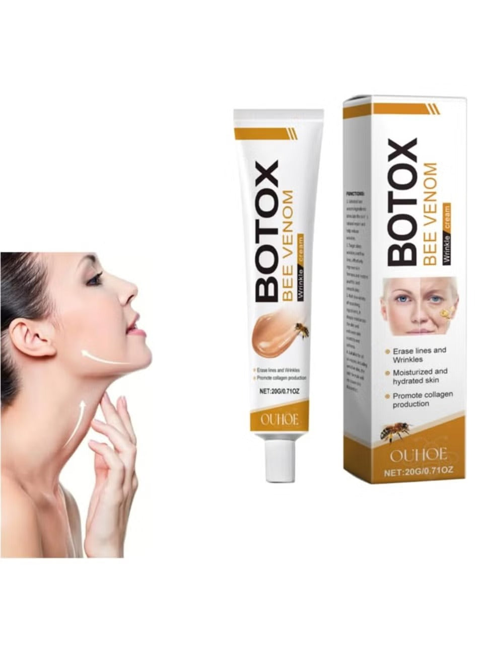 Botox Bee Venom Wrinkle Cream | Anti?Aging Moisturizer | Collagen Boost | Reduce Wrinkles & Fine Lines 30gm
