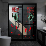 Zombie Hand Decal Good Multipurpose Eye-catching Window Decal Vivid Halloween Zombie Hand Wall Window Stickers Zombie Hand Decal