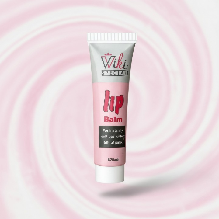 Wiki Special Natural Pink Lip Balm – Instant Softness, Long-Lasting Moisture & Nourishing Lip Care (20ml)