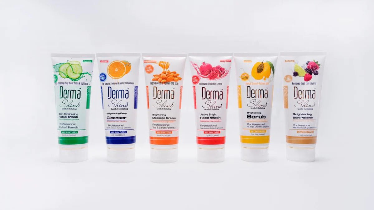 Derma Shine Whitening Facial Treatment Kit (20gm Each) Pack of 6