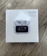 A9 Pro Wireless Bluetooth Headphones ANC Noise Reduction Headset LED Touch Screen Earbuds (random color)