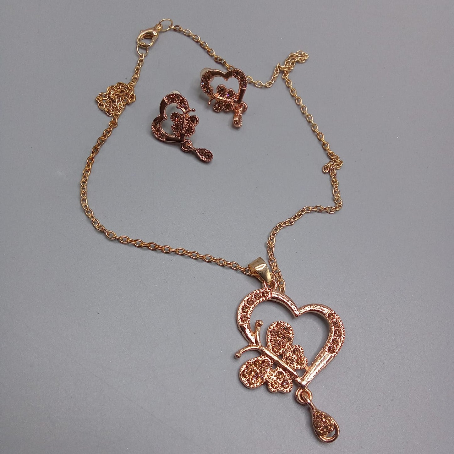 Necklace pendant Earrings Ethiopia wedding bridl jewelry sets for women
