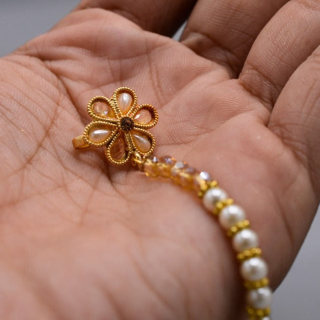 Antique golden Nose  Nath Easly Used Non Pericing Woman