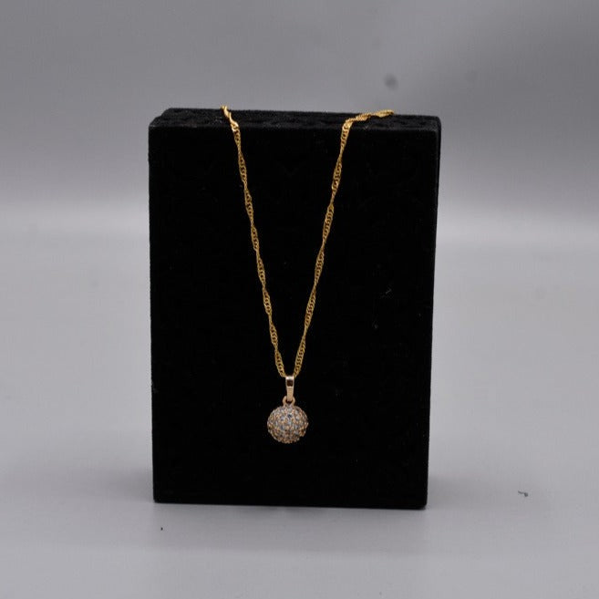 Pendants with chain for girls orignal golden