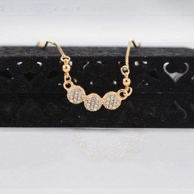Fancy Pendent Necklace Wedding Engagement Party Charms Daily Wear Accessories for Women
