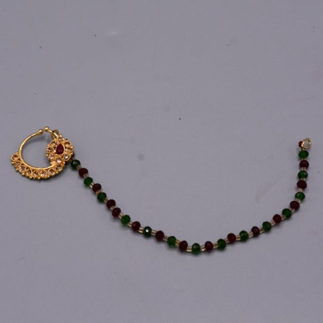 Beautiful Nose Rings That Can Add Charm -nath new design