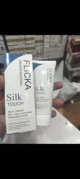 FLiCKA Silk Touch 3?in?1 Moisturizer & Primer | Hydrating, Lightweight, Long?Lasting | Pore Minimizer |