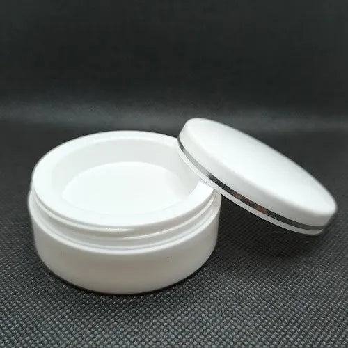 Empty Cosmetic Containers Cream Pot Jar Refillable Plastic 18 Gram