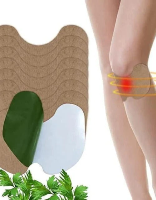 Herbal Knee Pain Relief Patch – Heat Therapy for Joint & Muscle Comfort, Natural Ingredients Pack Of 10 Pcs