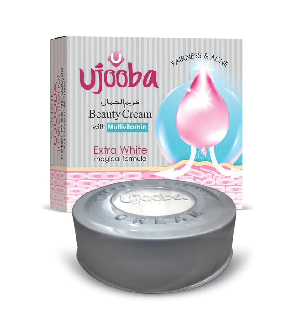 Ujooba Beauty Cream With Multivitamin,Extra whitening Magical Formula Fairness & Acne.