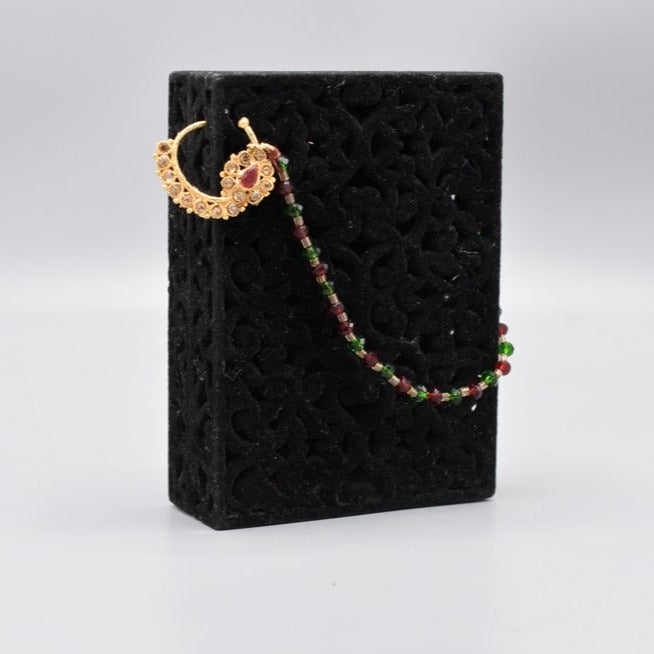 Beautiful Nose Rings That Can Add Charm -nath new design